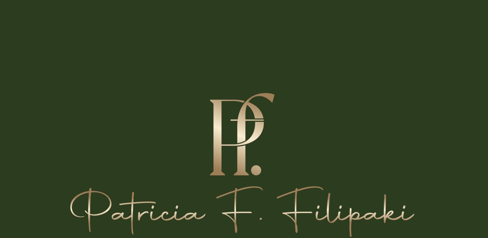 Assinatura original Patrícia F. Filipaki, enviada pela profissional